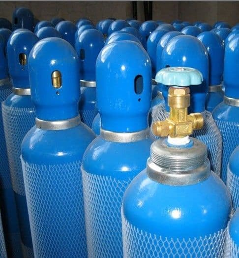 Low price high quality gas 40L steel oxygen cylinders